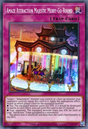 Amaze Attraction Majestic Merry-Go-Round - (OTS Tournament Pack 21) - (OP21-EN026) - (Common)