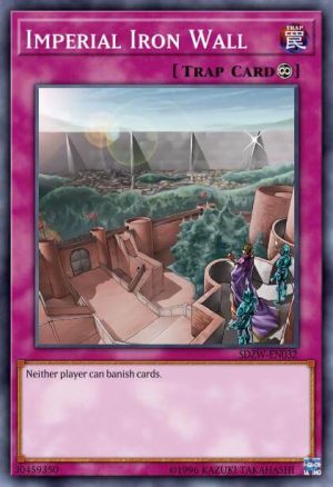 Imperial Iron Wall - (Zombie World Structure) - (SDZW-EN032) - (Common)