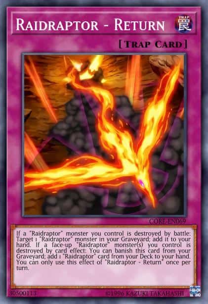 Raidraptor - Return - (Clash of Rebellions) - (CORE-EN069) - (Common)