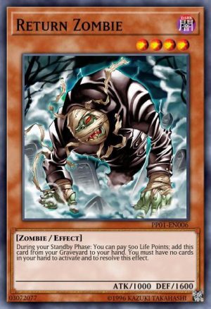 Return Zombie - (Premium Pack (TCG)) - (PP01-EN006) - (Secret Rare)