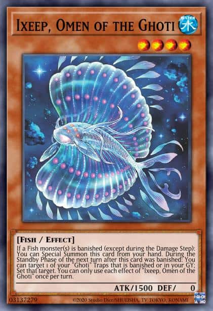 Ixeep, Omen of the Ghoti - (Darkwing Blast) - (DABL-EN086) - (Common)