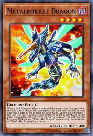 Metalrokket Dragon - (Structure Rokket Revolt) - (SDRR-EN011) - (Common)