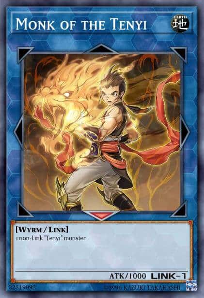 Monk of the Tenyi - (OTS Tournament Pack 18) - (OP18-EN012) - (Super Rare)