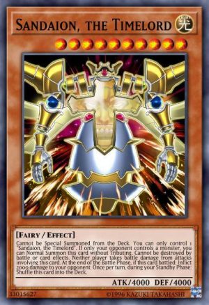 Sandaion, the Timelord - (Battles of Legend Relentless Revenge) - (BLRR-EN025) - (Ultra Rare)