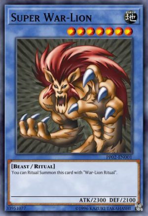 Super War-Lion - (Premium Pack 2 (TCG)) - (PP02-EN001) - (Super Rare)