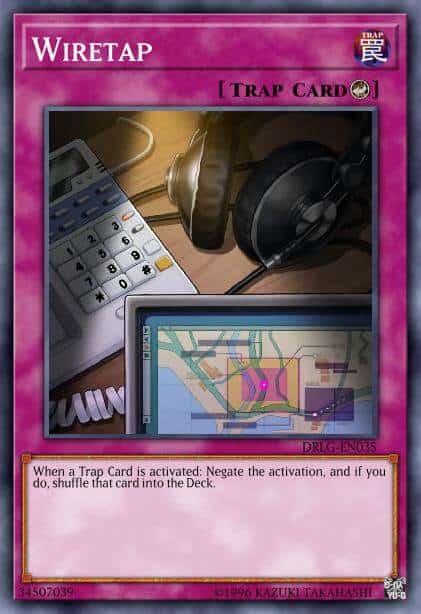 Wiretap - (OTS Tournament Pack 2) - (OP02-EN027) - (Common)