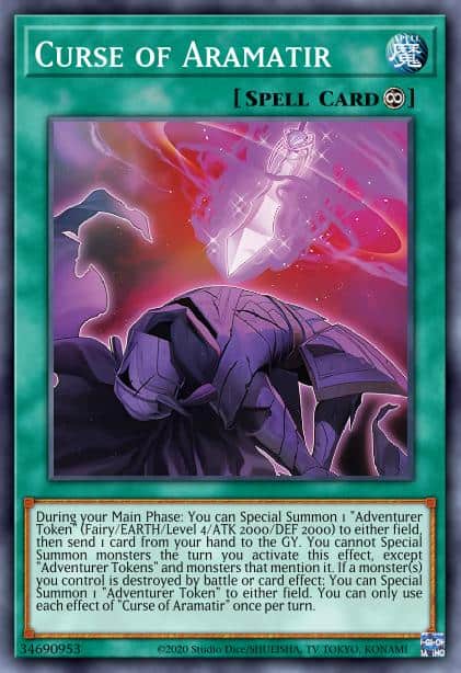 Curse of Aramatir - (Darkwing Blast) - (DABL-EN067) - (Common)