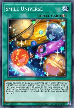 Smile Universe - (2018 Mega-Tin Mega Pack) - (MP18-EN072) - (Common)