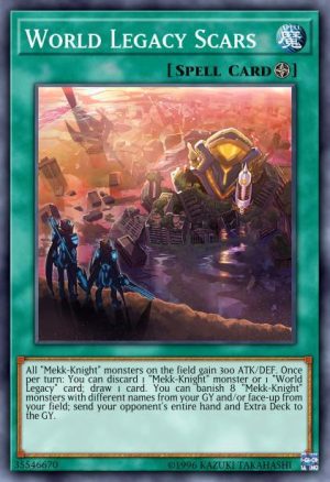 World Legacy Scars - (Extreme Force Sneak Peek Promo) - (EXFO-ENSP1) - (Ultra Rare)