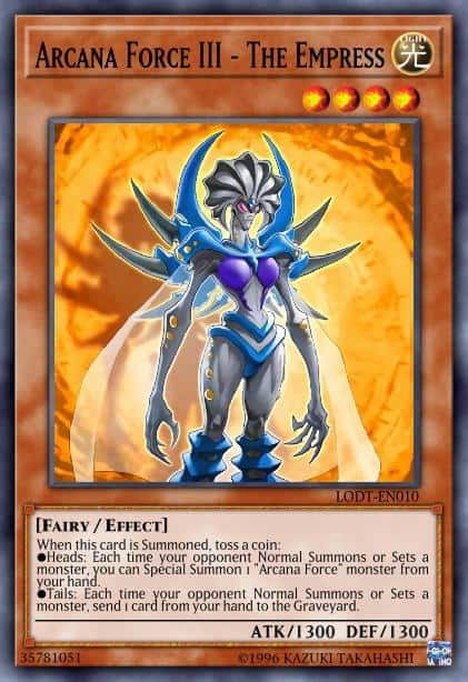 Arcana Force III - The Empress - (Light of Destruction) - (LODT-EN010) - (Common)
