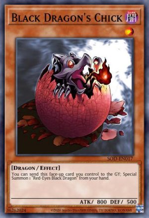 Black Dragon's Chick - (Legendary Duelists Season 1) - (LDS1-EN002) - (Common)