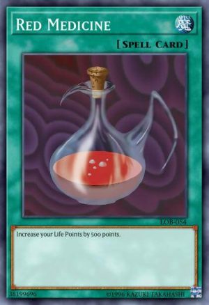 Red Medicine - (Legend of Blue Eyes White Dragon) - (LOB-EN054) - (Common)