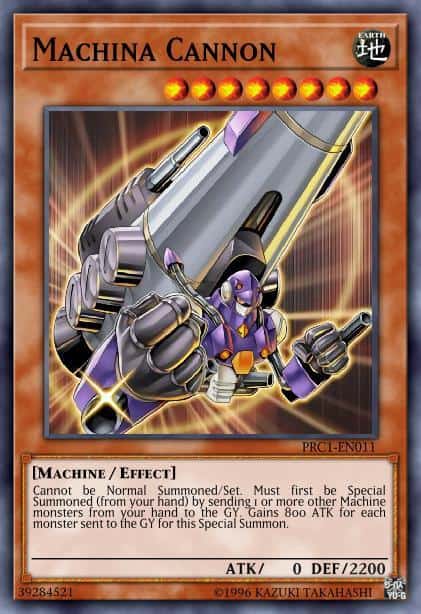 Machina Cannon - (Structure Mechanized Madness) - (SR10-EN009) - (Common)