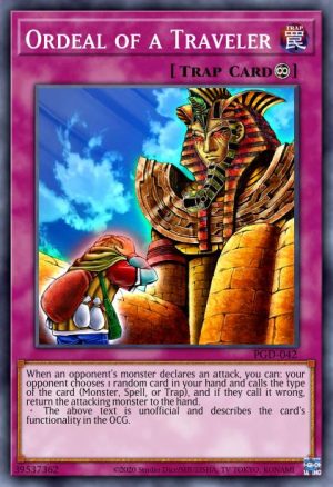 Ordeal of a Traveler - (Structure Invincible Fortress) - (SD7-EN030) - (Common)