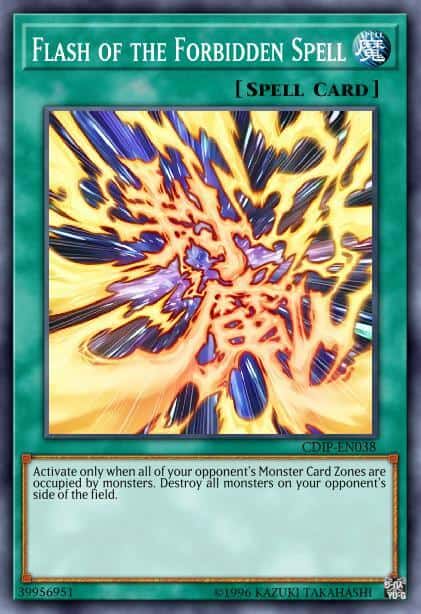 Flash of the Forbidden Spell - (Cyberdark Impact) - (CDIP-EN038) - (Rare)