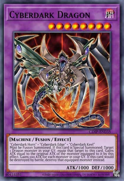 Cyberdark Dragon - (Structure Cyber Strike) - (SDCS-EN045) - (Common)