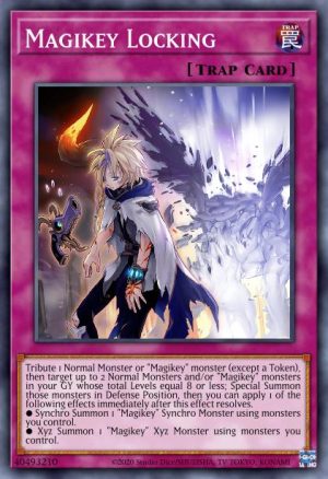 Magikey Locking - (Burst of Destiny) - (BODE-EN077) - (Common)