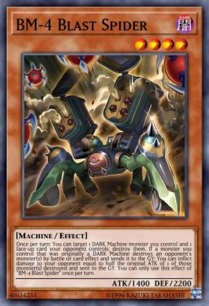 BM-4 Blast Spider - (Legendary Duelists Ancient Millennium) - (LED2-EN014) - (Rare)