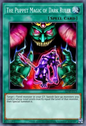 The Puppet Magic of Dark Ruler - (Legacy of Darkness) - (LOD-013) - (Common)