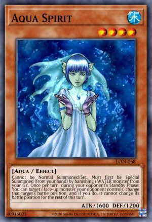 Aqua Spirit - (Structure Freezing Chains) - (SDFC-EN021) - (Common)