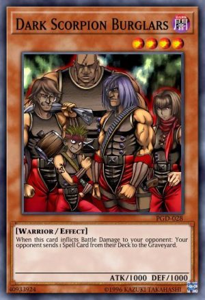 Dark Scorpion Burglars - (Gold Series Haunted Mine) - (GLD5-EN004) - (Common)