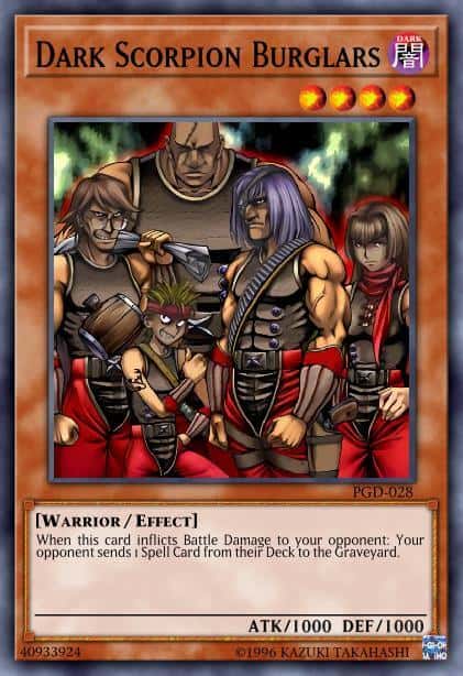 Dark Scorpion Burglars - (Gold Series Haunted Mine) - (GLD5-EN004) - (Common)