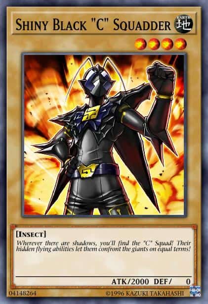 Shiny Black "C" Squadder - (Ignition Assault) - (IGAS-EN092) - (Common)