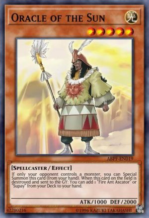 Oracle of the Sun - (Legendary Duelists Immortal Destiny) - (LED5-EN029) - (Common)