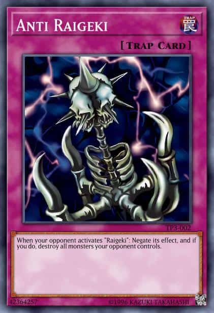 Anti Raigeki - (LC Kaiba Mega Pack) - (LCKC-EN104) - (Secret Rare)