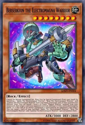 Berserkion the Electromagna Warrior - (Structure Yugi Muto) - (SDMY-EN004) - (Ultra Rare)