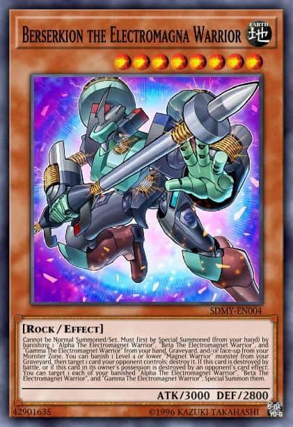 Berserkion the Electromagna Warrior - (Structure Yugi Muto) - (SDMY-EN004) - (Ultra Rare)