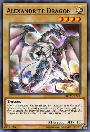 Alexandrite Dragon - (Battle Pack 2 War of the Giants) - (BP02-EN004) - (Mosaic Rare)