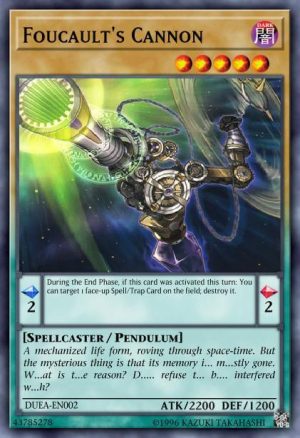 Foucault's Cannon - (Advanced Demo Deck Extra Pack) - (DEM4-EN006) - (Common)
