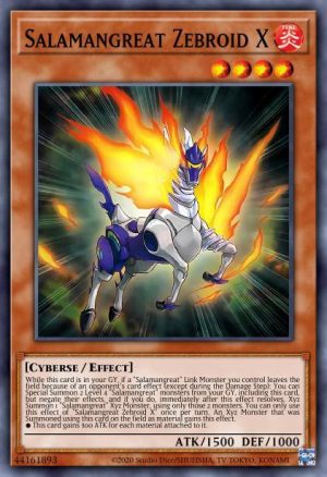 Salamangreat Zebroid X - (2021 Tin of Ancient Battles) - (MP21-EN044) - (Common)