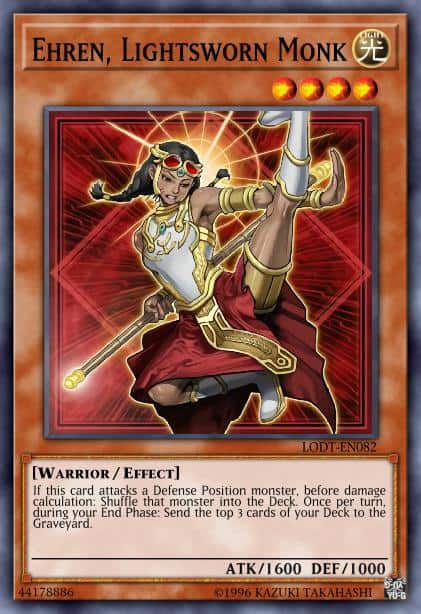 Ehren, Lightsworn Monk - (Collectible Tins 2011 Wave 2) - (CT08-EN016) - (Super Rare)