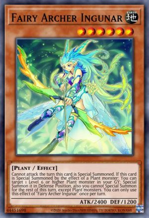 Fairy Archer Ingunar - (2022 Tin of the Pharaoh's Gods) - (MP22-EN017) - (Common)