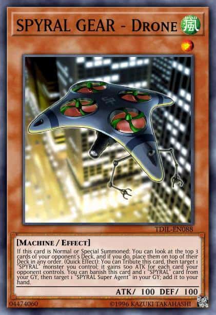 SPYRAL GEAR - Drone - (The Dark Illusion) - (TDIL-EN088) - (Rare)