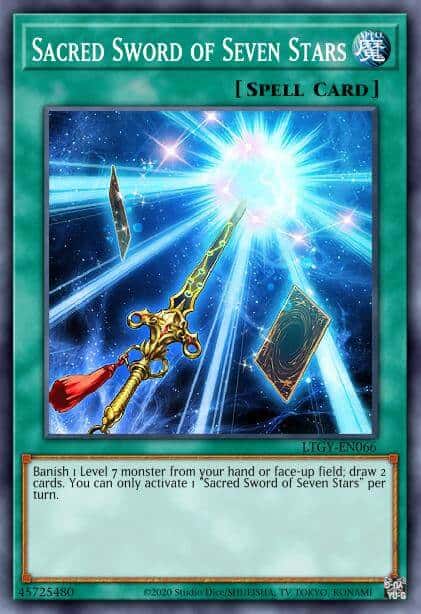 Sacred Sword of Seven Stars - (Master of Pendulum Structure) - (SDMP-EN029) - (Common)
