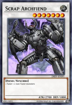 Scrap Archfiend - (Duelist Revolution Sneak Peek Promo) - (DREV-ENSP1) - (Ultra Rare)