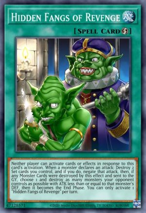 Hidden Fangs of Revenge - (Brothers of Legend) - (BROL-EN050) - (Ultra Rare)