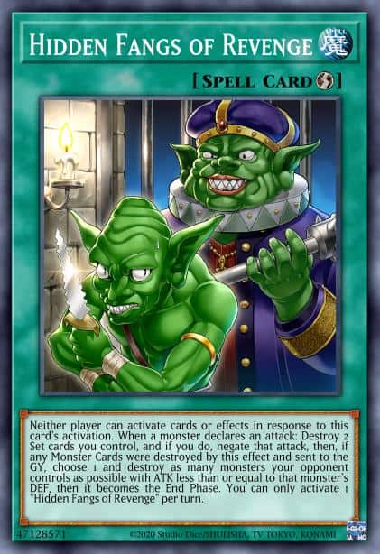 Hidden Fangs of Revenge - (Brothers of Legend) - (BROL-EN050) - (Ultra Rare)