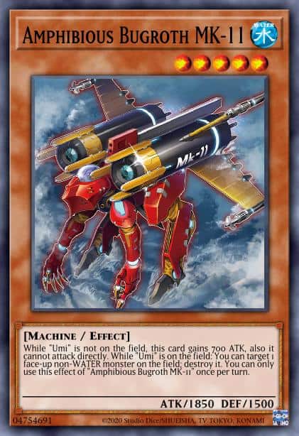 Amphibious Bugroth MK-11 - (Dueling Heroes Tin) - (MP23-EN075) - (Common)