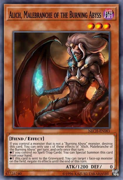 Alich, Malebranche of the Burning Abyss - (The New Challengers) - (NECH-EN083) - (Rare)