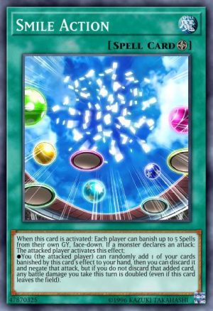 Smile Action - (Legendary Duelists Magical Hero) - (LED6-EN048) - (Common)