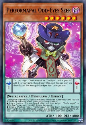 Performapal Odd-Eyes Seer - (Battles of Legend Crystal Revenge) - (BLCR-EN031) - (Ultra Rare)