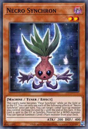 Necro Synchron - (Legendary Duelists Synchro Storm) - (LED8-EN023) - (Ultra Rare)