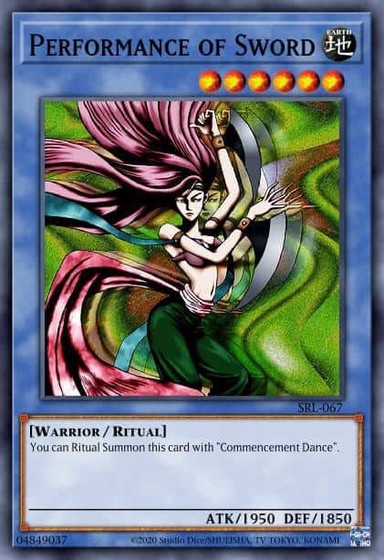 Performance of Sword - (Spell Ruler) - (SRL-EN067) - (Common)