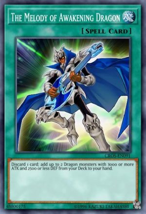 The Melody of Awakening Dragon - (Legendary Duelists White Dragon Abyss) - (LED3-EN009) - (Common)