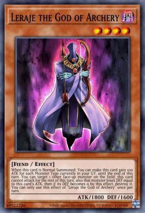 Leraje the God of Archery - (Ghosts From the Past The 2nd Haunting) - (GFP2-EN031) - (Ultra Rare)