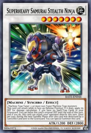 Superheavy Samurai Stealth Ninja - (Raging Tempest) - (RATE-EN044) - (Rare)